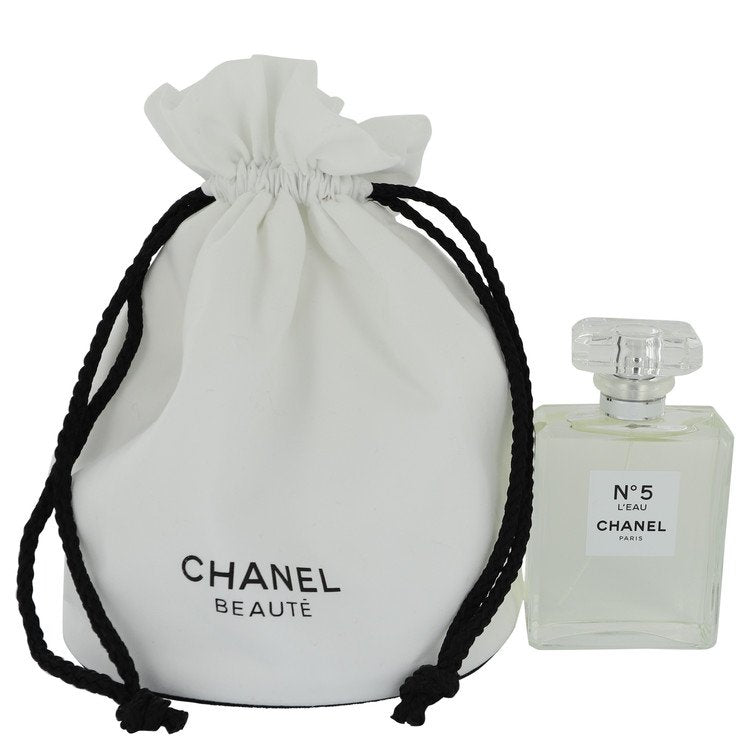 Chanel No. 5 L'eau by Chanel Eau De Toilette Spray in free Chanel tote bag 3.4 oz for Women Default Title Beauty & Fragrance - Tophatter Daily Deals