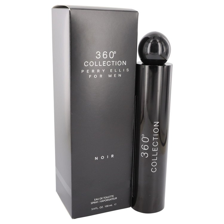 Perry Ellis 360 Collection Noir by Perry Ellis Eau De Toilette Spray 3.4 oz for Men Default Title Beauty & Fragrance - Tophatter Daily Deals