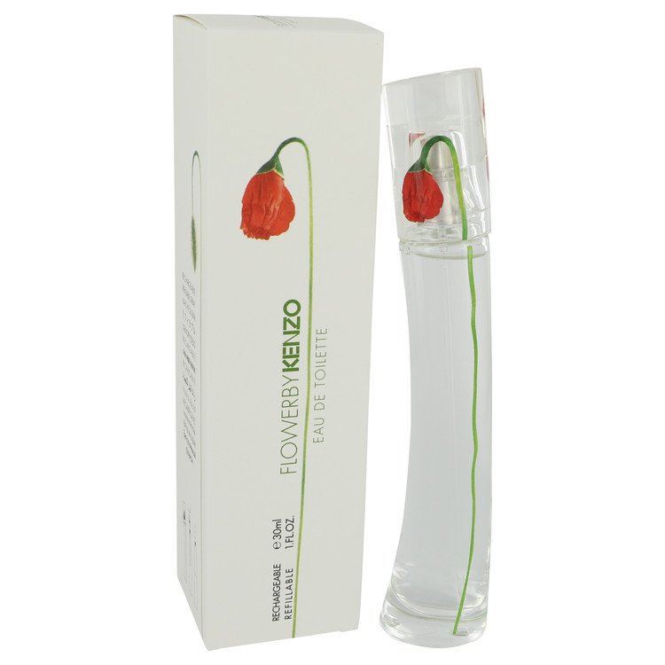 kenzo FLOWER by Kenzo Eau De Toilette Spray Refillable 1 oz for Women Default Title Beauty & Fragrance - Tophatter Daily Deals