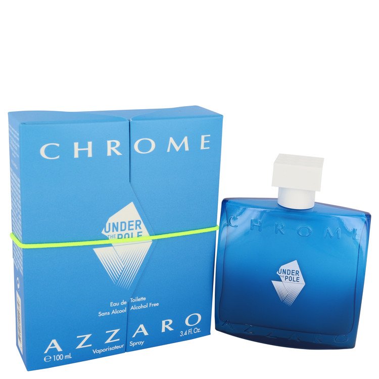 Chrome Under The Pole by Azzaro Eau De Toilette Spray 3.4 oz for Men Default Title Beauty & Fragrance - Tophatter Daily Deals