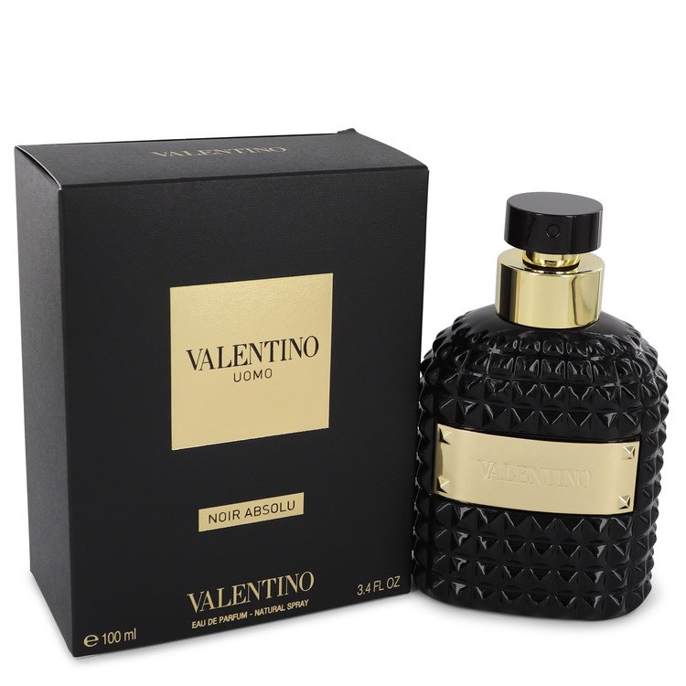 Valentino Uomo Noir Absolu by Valentino Eau De Parfum Spray 3.4 oz for Men Default Title Beauty & Fragrance - Tophatter Daily Deals