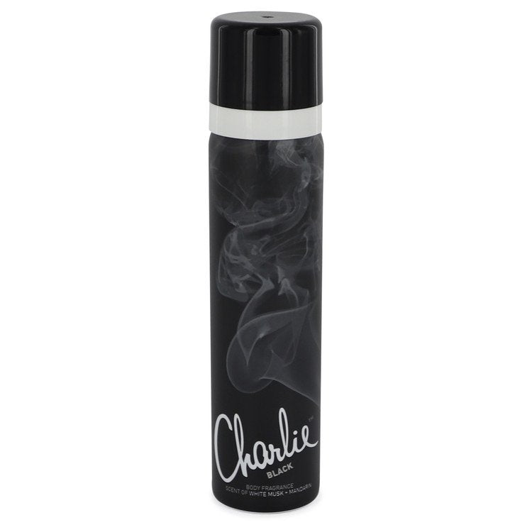 Charlie Black by Revlon Body Fragrance Spray 2.5 oz for Women Default Title Beauty & Fragrance - Tophatter Daily Deals