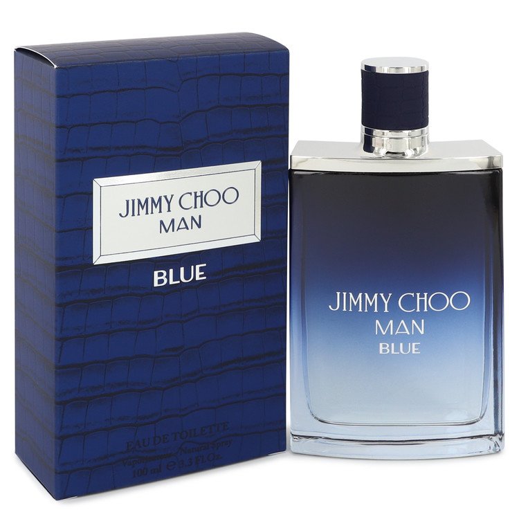 Jimmy Choo Man Blue by Jimmy Choo Eau De Toilette Spray 3.4 oz for Men Default Title Beauty & Fragrance - Tophatter Daily Deals