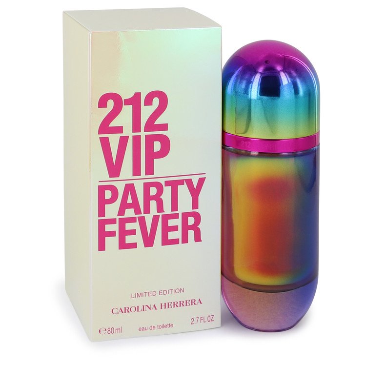 212 Party Fever by Carolina Herrera Eau De Toilette Spray (Limited Edition) 2.7 oz for Women Default Title Beauty & Fragrance - Tophatter Daily Deals