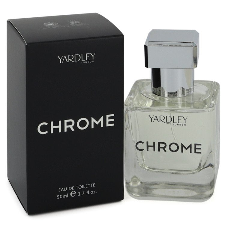 Yardley Chrome by Yardley London Eau De Toilette Spray 1.7 oz for Men Default Title Beauty & Fragrance - Tophatter Daily Deals