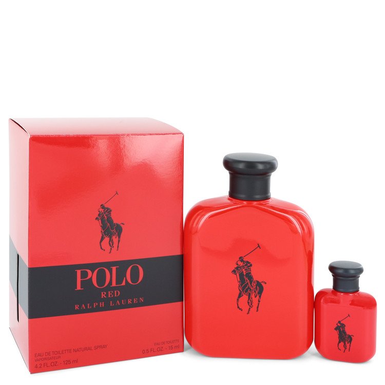 Polo Red by Ralph Lauren Gift Set -- for Men Default Title Beauty & Fragrance - Tophatter Daily Deals