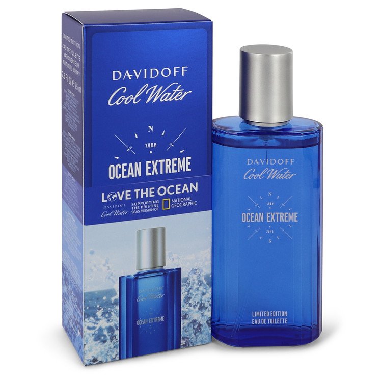 Cool Water Ocean Extreme by Davidoff Eau De Toilette Spray 2.5 oz for Men Default Title Beauty & Fragrance - Tophatter Daily Deals