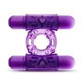 Play With Me Double Play – Dual Vibrating Cock Ring > Cock Ring > Vibrating - Tophatter Daily Deals
