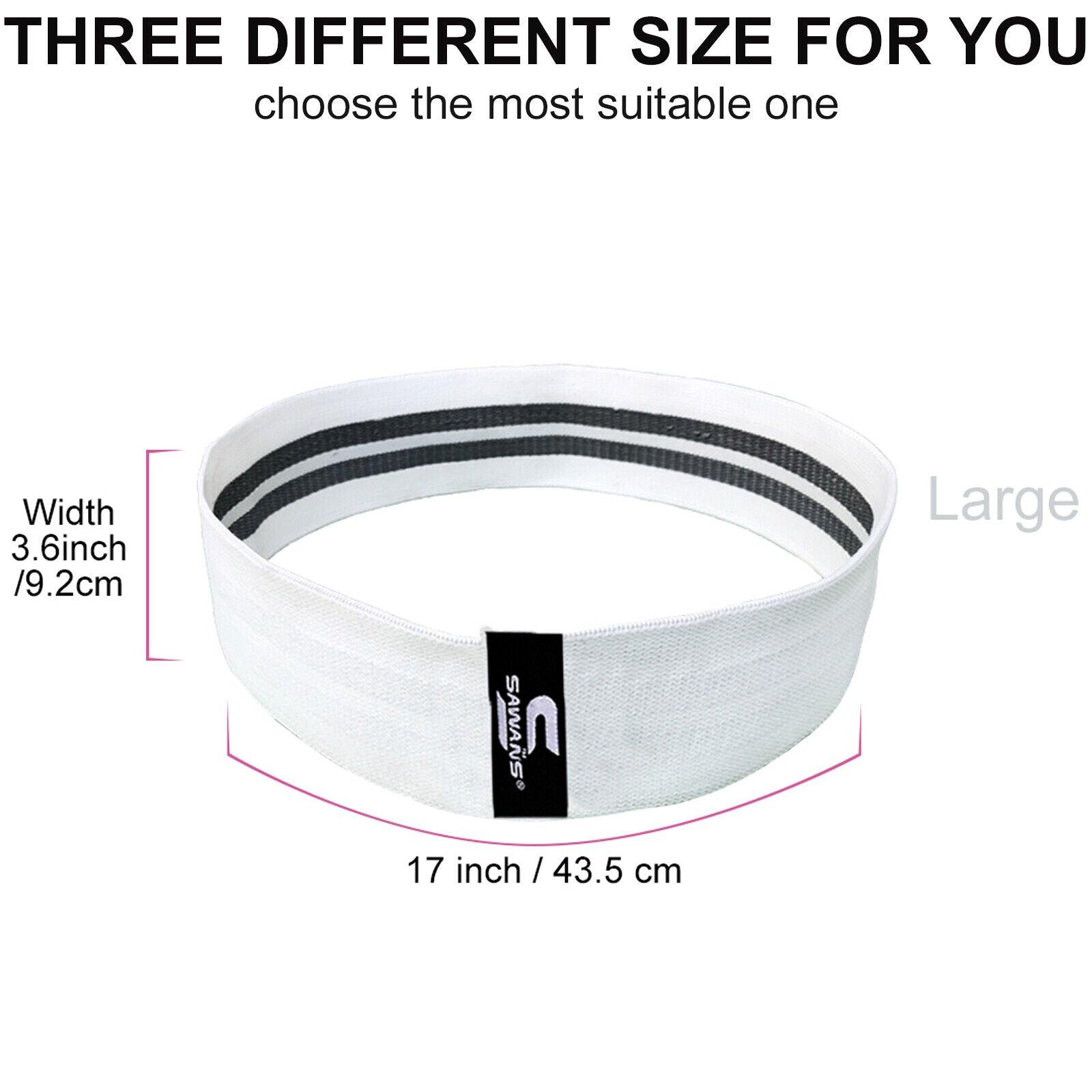 Stretchy Band for Exercise - Thigh Bands for Workout, Hip Band Workout For Men & Women Resistance Band Yoga Exercise Band Booty Band Yoga - Tophatter Daily Deals