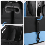 Car Boot Organiser - Heavy Duty Collapsible Foldable Tidy Pocket Storage Car Accessories - Tophatter Daily Deals