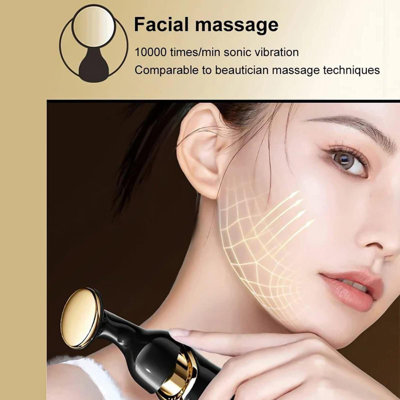 Anti Ageing Devices - Face Massager Electric Facial LED Beauty Neck Face Lifting Anti Aging Care Women | Electric Facial Beauty Kit for Women Personal Care - Tophatter Daily Deals