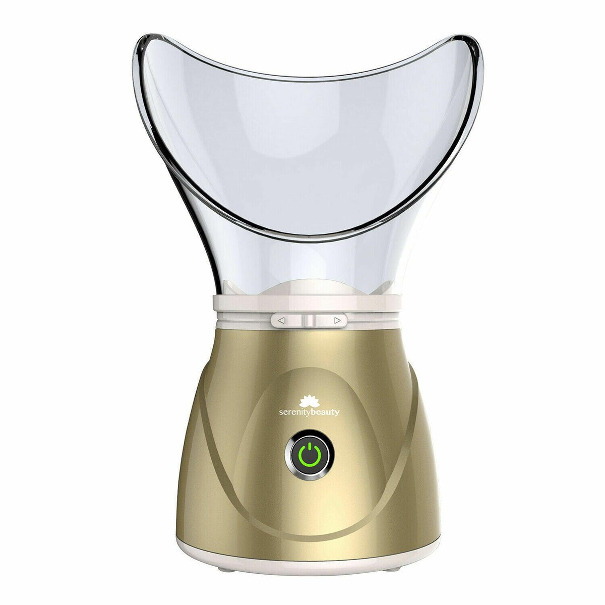 portable facial steamer - Professional Sinus Steam Inhaler Face Skin Moisturizer Facial Mask Sauna Spa Steamers Sprayer with Aromatherapy Diffuser Humidifier Function Gold Health & Beauty - Tophatter Daily Deals