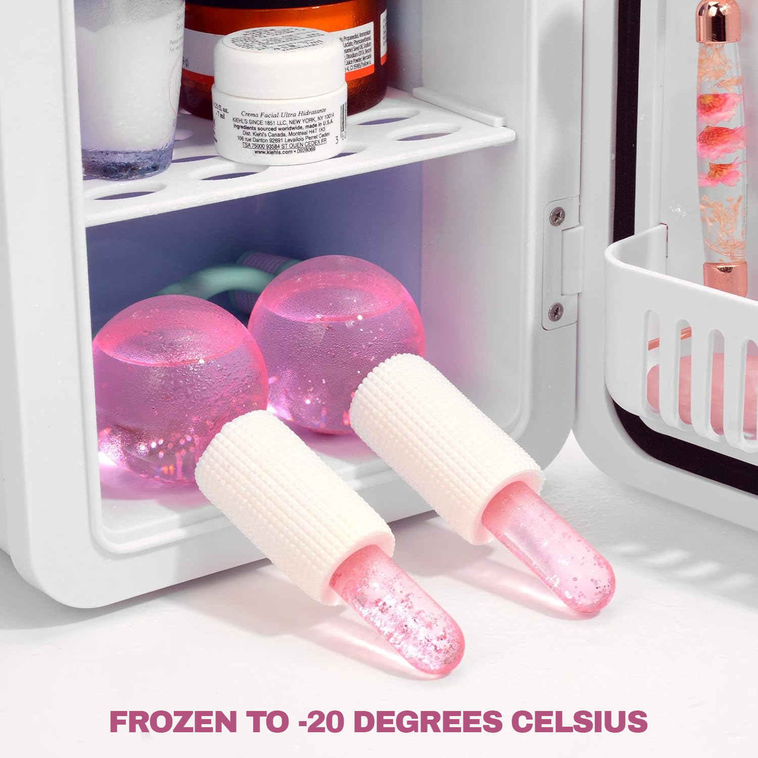 Facial Ice Globes – Cold Face Roller Massage Tool For Skincare Puffiness Treatment Eyes Health & Beauty - Tophatter Daily Deals