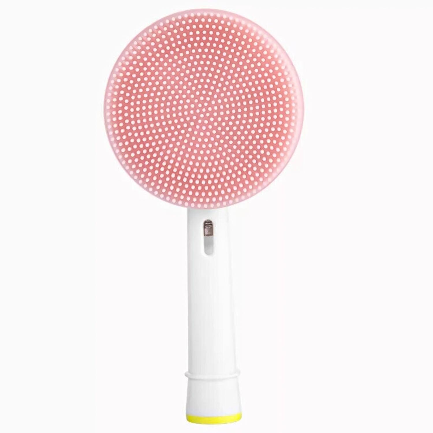 Best Facial Cleansing Brush UK - Electric Face Cleansing Brush Pink Apparel & Accessories - Tophatter Daily Deals
