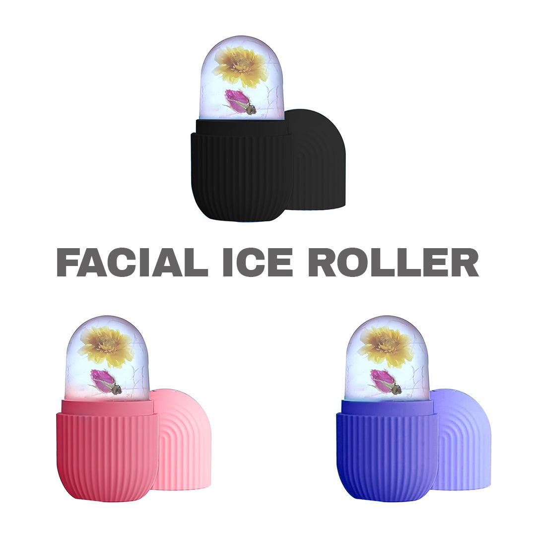 Ice Facial Roller - Silicone Facial Cube for Eyes Neck Massage Remove Dark Circle | ICE FACE ROLLER , Ice Facial Massager Skin Care Beauty Tool Eye Health & Beauty - Tophatter Daily Deals