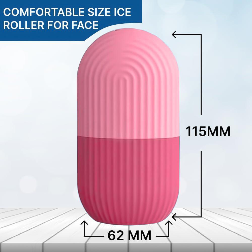 Ice Facial Roller - Silicone Facial Cube for Eyes Neck Massage Remove Dark Circle | ICE FACE ROLLER , Ice Facial Massager Skin Care Beauty Tool Eye Health & Beauty - Tophatter Daily Deals