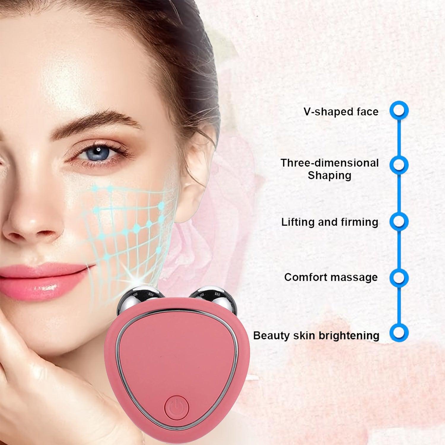 Best Microcurrent Face Device - EMS Face Skin Facial Beauty Machine Tightening Lifting Tools Health & Beauty - Tophatter Daily Deals