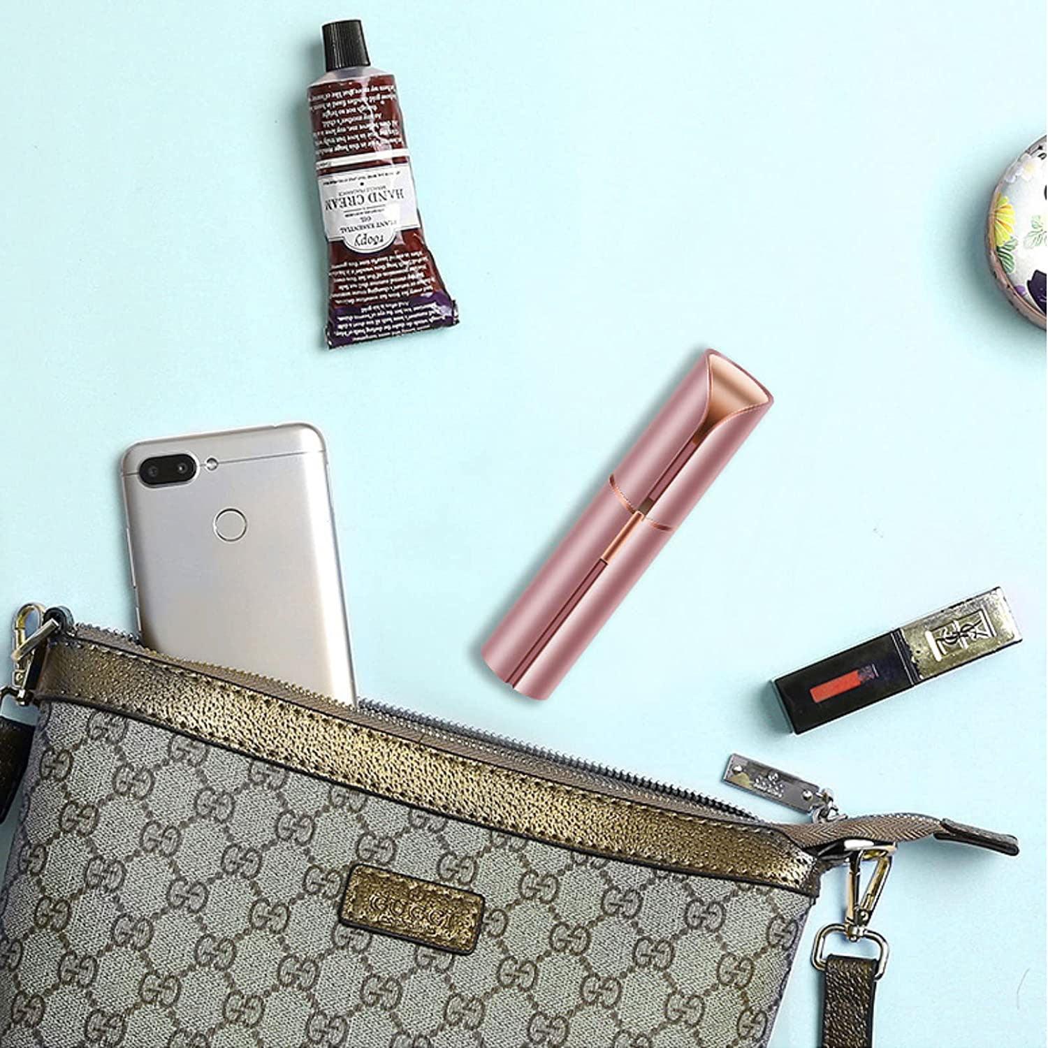 Eyebrow Trimmer for Women - Rechargeable Facial Hair Remover Face Hair Trimmer Eyebrow Razor Portable Mini Epilator Health & Beauty - Tophatter Daily Deals