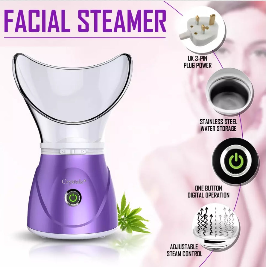 portable facial steamer - Professional Sinus Steam Inhaler Face Skin Moisturizer Facial Mask Sauna Spa Steamers Sprayer with Aromatherapy Diffuser Humidifier Function Health & Beauty - Tophatter Daily Deals
