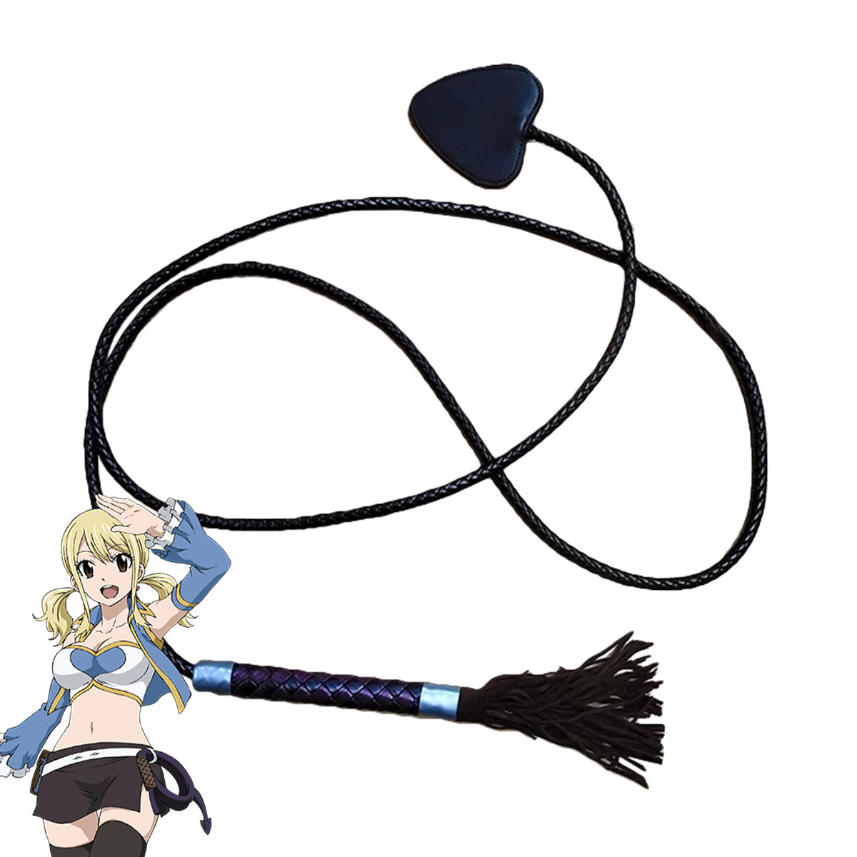 Fairy Tail Lucy Heartfilia Whip Cosplay Accessory Prop Prop - Tophatter Daily Deals
