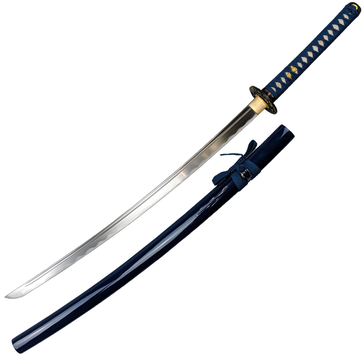 Fire and Steel - "Falling Water" Katana (Battle Ready) Fire and Steel Exclusive - Tophatter Daily Deals