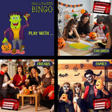 Halloween Bingo Card - Halloween Party Game Up-to 20 Players Includes Caller Box Indoor Games - Tophatter Daily Deals
