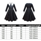 Wednesday Addams Costume - Addams Family Costume Outfit Girls Kids Party Fancy Dress Bag Festive & Franchise - Tophatter Daily Deals