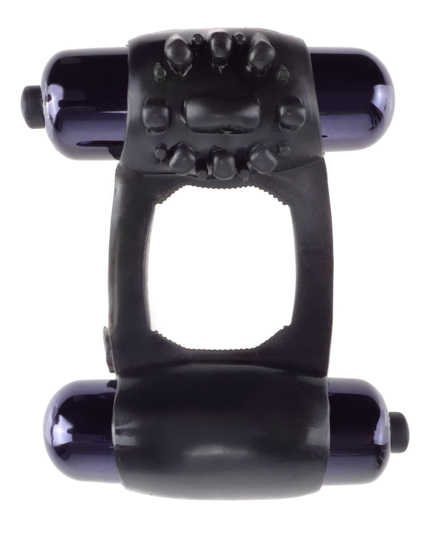 Fantasy C-Ringz Duo Vibrating Super Ring (Black) – Powerful Vibrating Ring for Men > Cock Ring > Vibrating - Tophatter Daily Deals