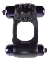 Fantasy C-Ringz Duo Vibrating Super Ring (Black) – Powerful Vibrating Ring for Men > Cock Ring > Vibrating - Tophatter Daily Deals