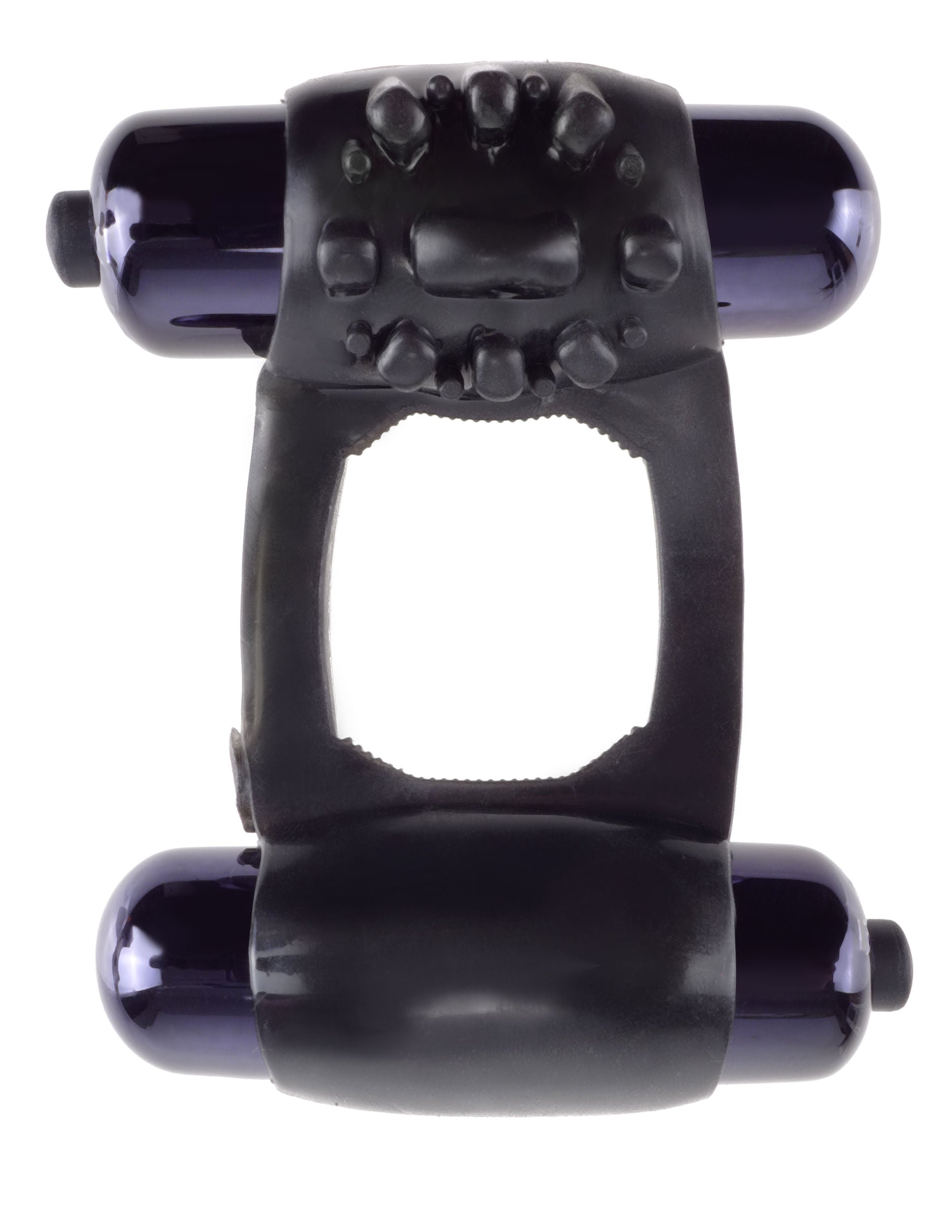 Fantasy C-Ringz Duo Vibrating Super Ring (Black) – Powerful Vibrating Ring for Men > Cock Ring > Vibrating - Tophatter Daily Deals