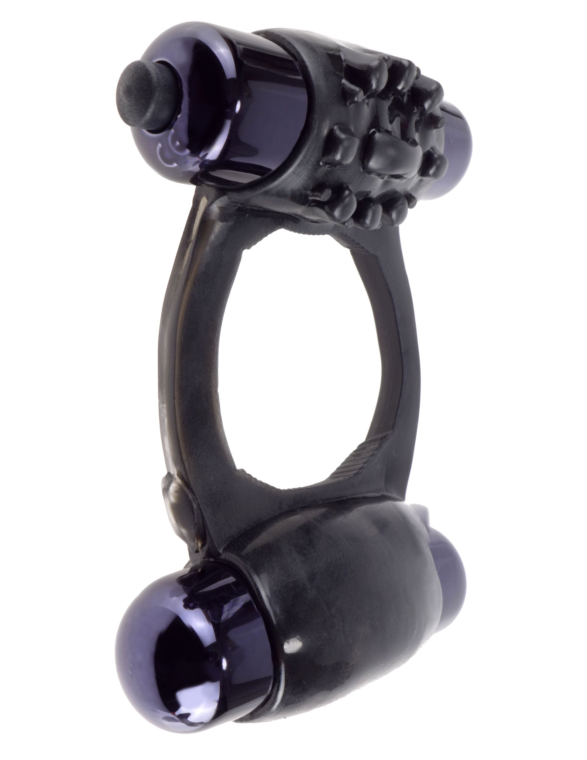 Fantasy C-Ringz Duo Vibrating Super Ring (Black) – Powerful Vibrating Ring for Men > Cock Ring > Vibrating - Tophatter Daily Deals