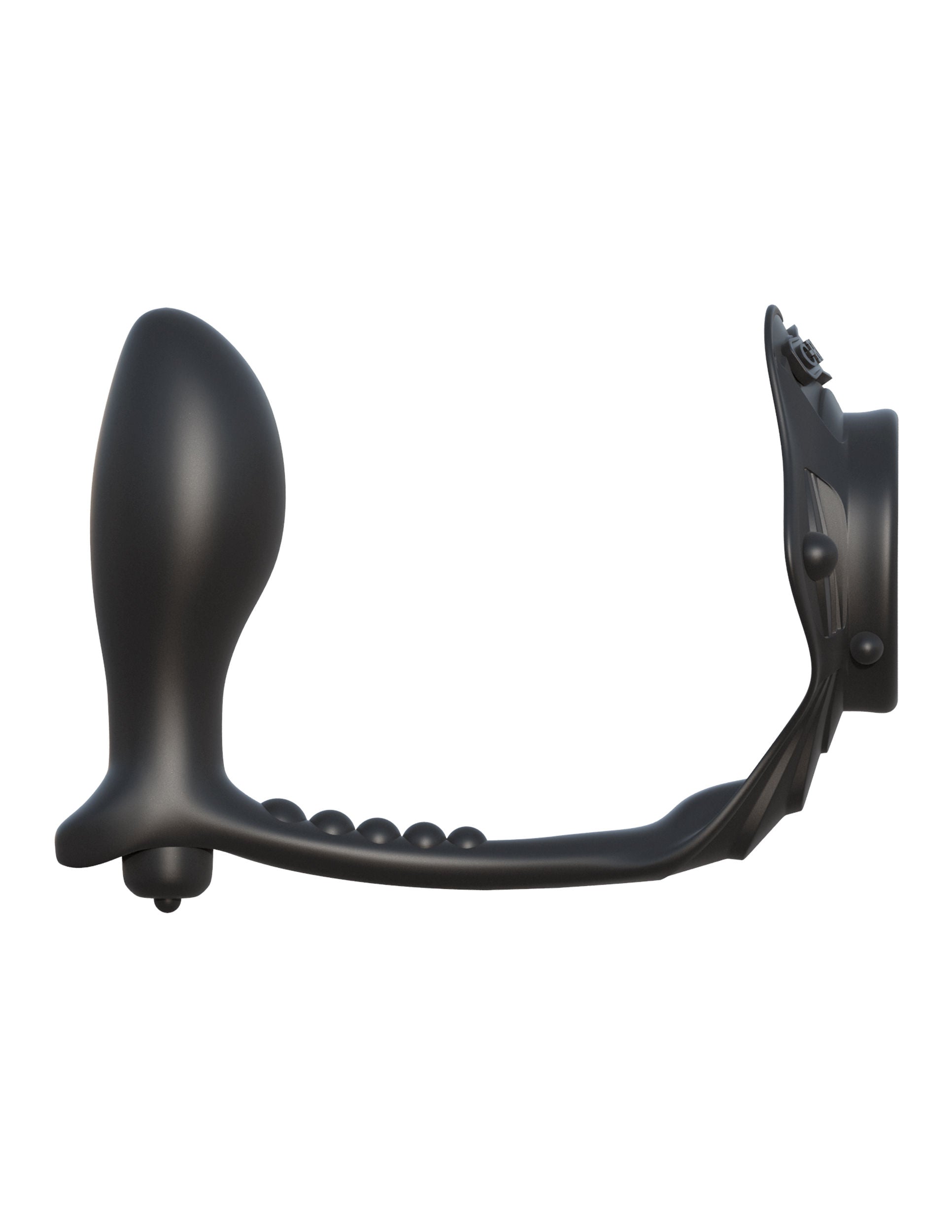 Fantasy Silicone Rock Hard Ass Gasm Performance C-Ring Black > Anal Range > Prostate Plugs - Tophatter Daily Deals