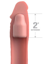 Fantasy X-Tensions Elite 6 Inch Penis Extension Sleeve Light > Sex Toys For Men > Penis Sleeves - Tophatter Daily Deals