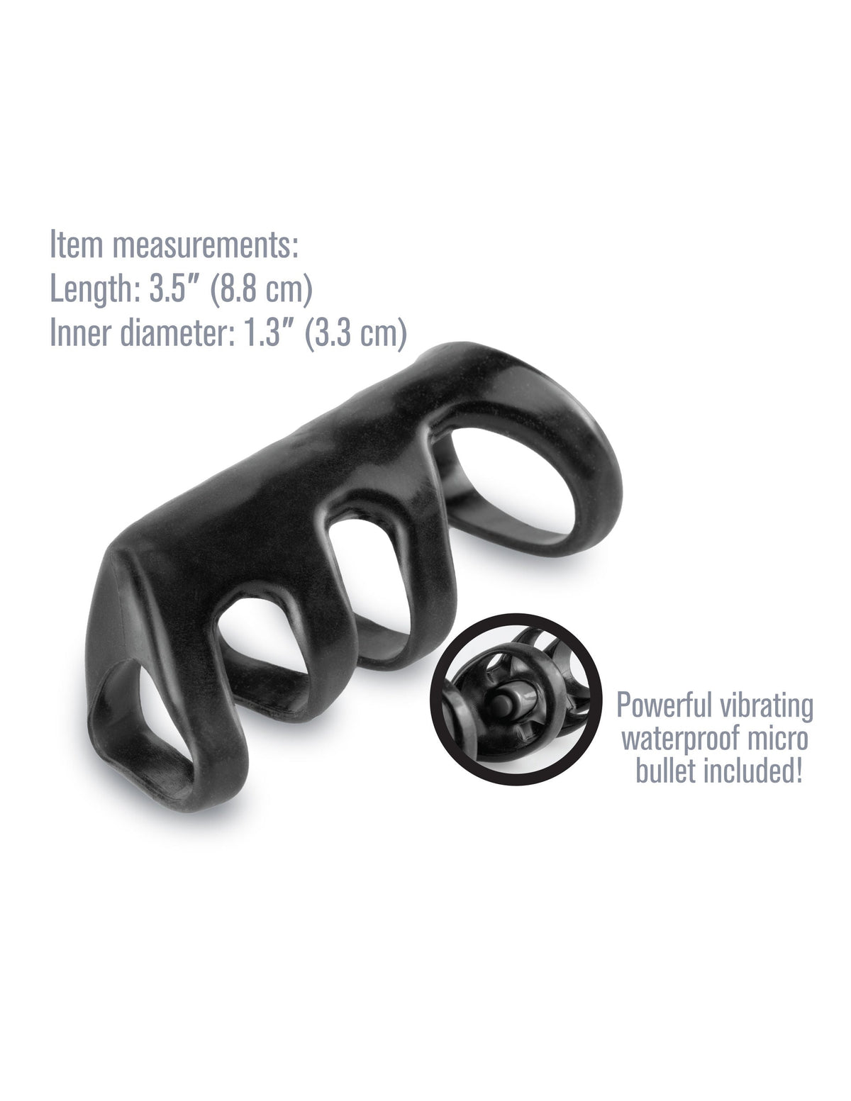 Fantasy X-Tensions Vibrating Power Cage Ring > Bondage Gear > Male Chastity - Tophatter Daily Deals