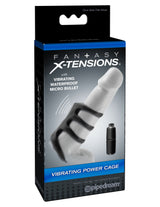 Fantasy X-Tensions Vibrating Power Cage Ring > Bondage Gear > Male Chastity - Tophatter Daily Deals