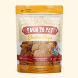 Chicken Chips for Dogs - All-Natural Single-Ingredient Treats Standard 4oz Pet Supplies - Tophatter Daily Deals
