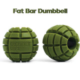 Grenadier Grips by Gunsmith - 2x Gunsmith Fitness Grenadier Grips Unique Fat Bar Dumbell/Barbell Grips For Huge Size Gains, Explosive Power Dumbbeells - Tophatter Daily Deals