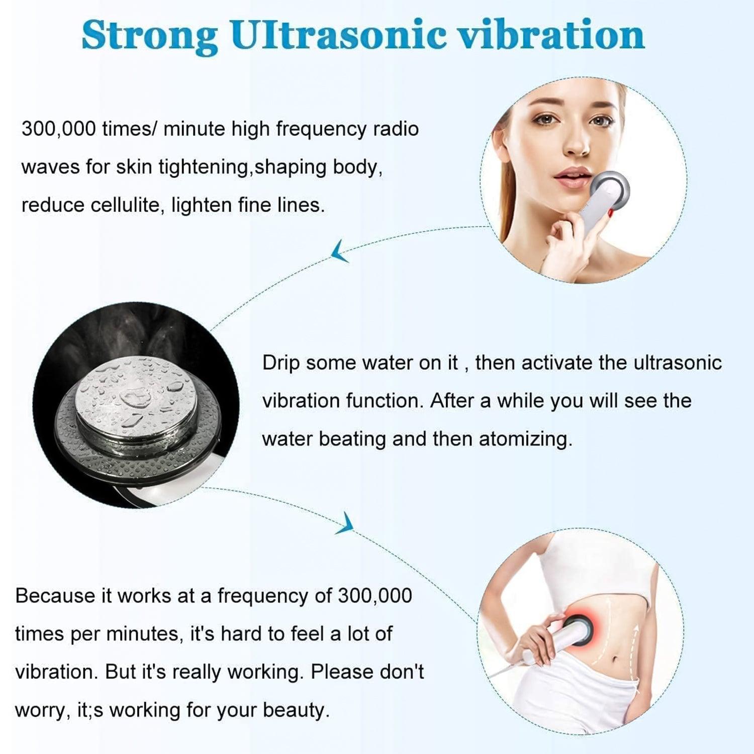 Fat Burner Machine - Body Slimming Massager EMS Machine Ultrasonic Cavitation Fat Burner 3in1 Therapy Health & Beauty - Tophatter Daily Deals