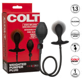 Colt Weighted Pumper Plug – Inflatable Anal Plug for Men > Anal Range > Tunnel and Stretchers - Tophatter Daily Deals