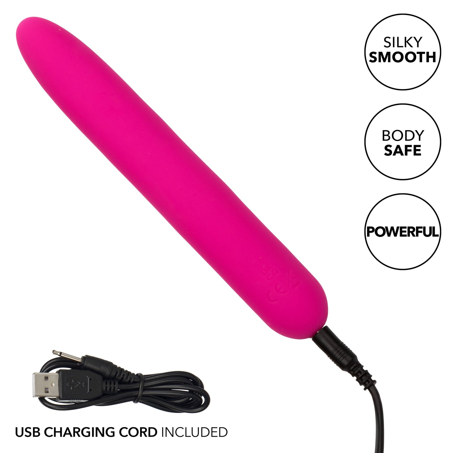 Bliss Liquid Silicone Vibe Pink 10-Speed Vibrator > Vibrators > Mini Vibrators - Tophatter Daily Deals