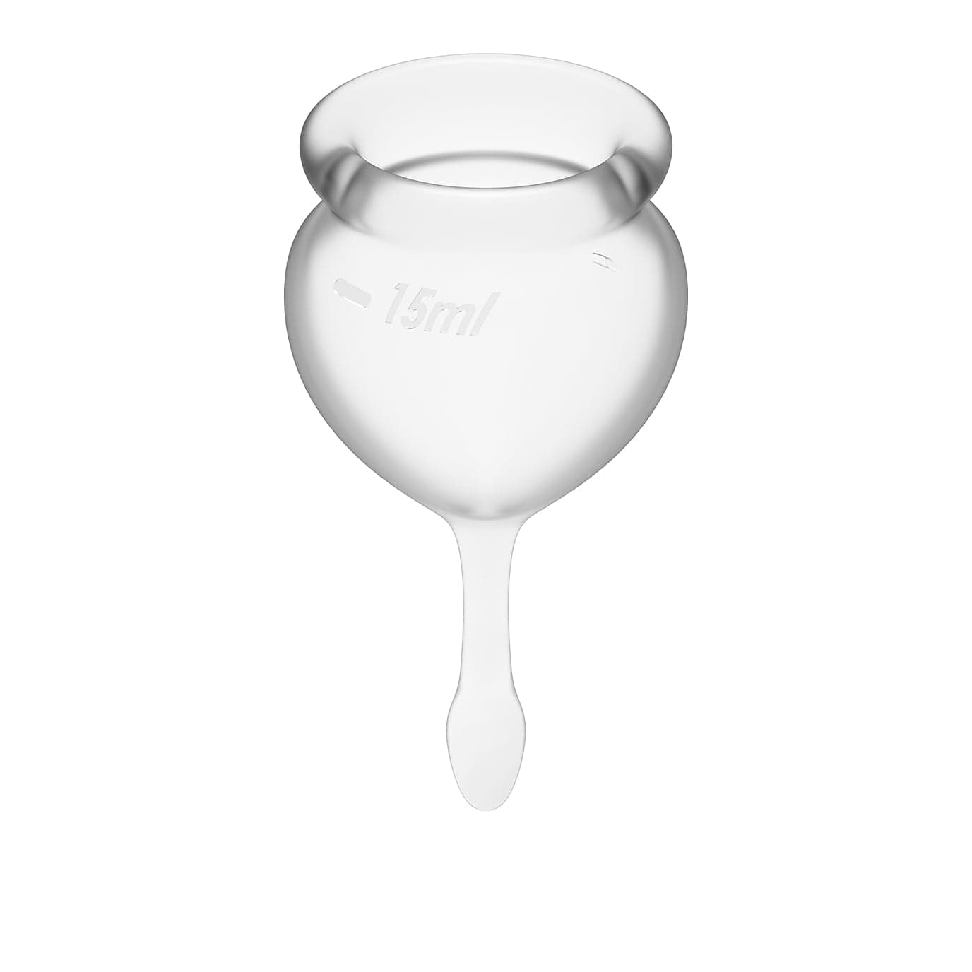 Feel Good Menstrual Cup Set Transparent 2 Piece Medical Grade Silicone > Essentials > Menstrual Products - Tophatter Daily Deals