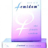 Femidom 3 Pack Female Condoms Non Latex Lubricated > Essentials > Condoms - Tophatter Daily Deals