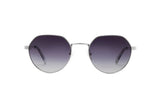 Biscayners Fernwood Silver Women's Sunglasses Sunglasses - Tophatter Daily Deals