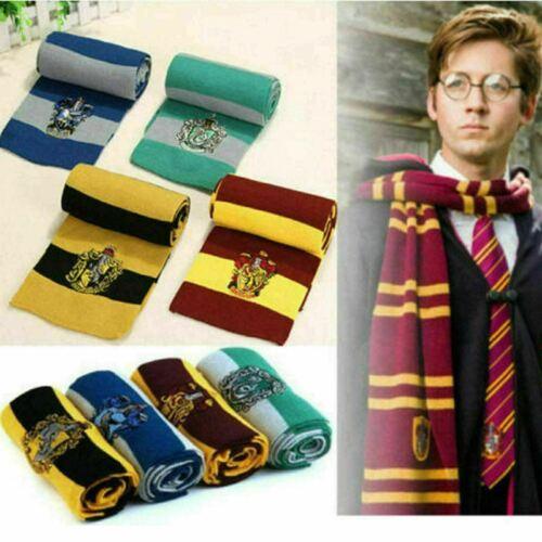 Gryffindor Scarf UK - Harry Potter Scarf Slytherin-Hufflepuff-Raveclaw Unisex Cosplay - Tophatter Daily Deals