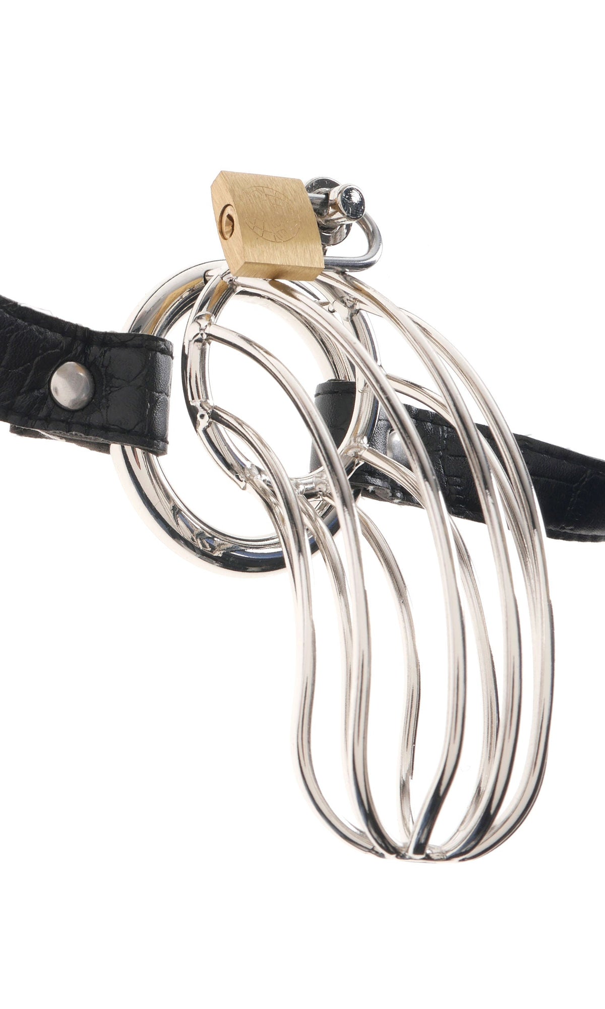 Fetish Fantasy Extreme Prisoner Steel Cock Cage Chastity Device > Bondage Gear > Male Chastity - Tophatter Daily Deals