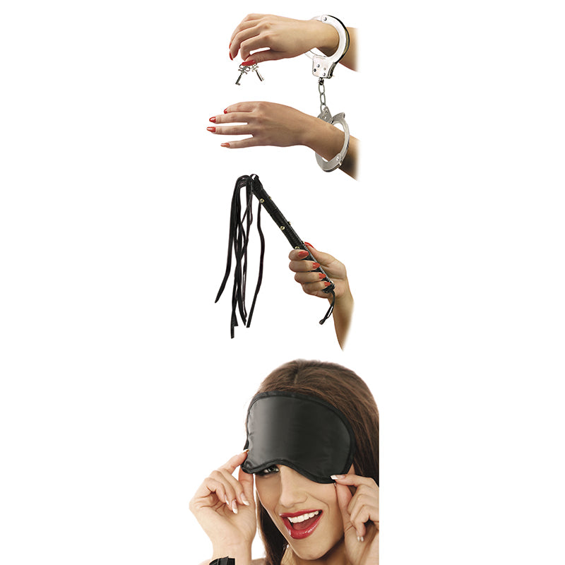 Fetish Fantasy Series Lover's Fantasy Bondage Kit 3 Piece Set > Bondage Gear > Bondage Kits - Tophatter Daily Deals
