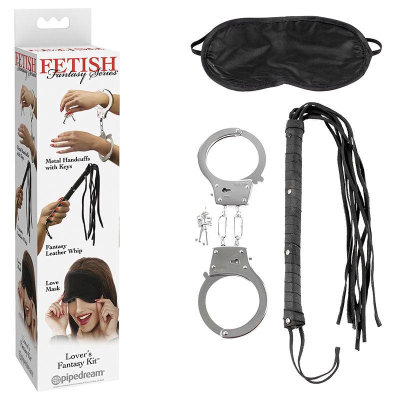 Fetish Fantasy Series Lover's Fantasy Bondage Kit 3 Piece Set > Bondage Gear > Bondage Kits - Tophatter Daily Deals
