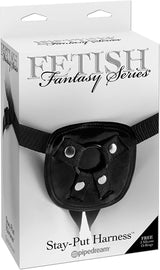 Fetish Fantasy Stay-Put Harness Black Soft Neoprene Harness > Dildos > Strap On Harnesses - Tophatter Daily Deals
