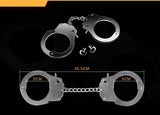 Fetish Pleasure Metal Hand Cuffs in Silver > Bondage Gear > Handcuffs - Tophatter Daily Deals