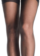 Sheer Lace Top Stockings with Attached Lace Garterbelt (Black) – Queen Size Thigh Highs > Clothes > Hosiery > Garterbelt Sets - Tophatter Daily Deals